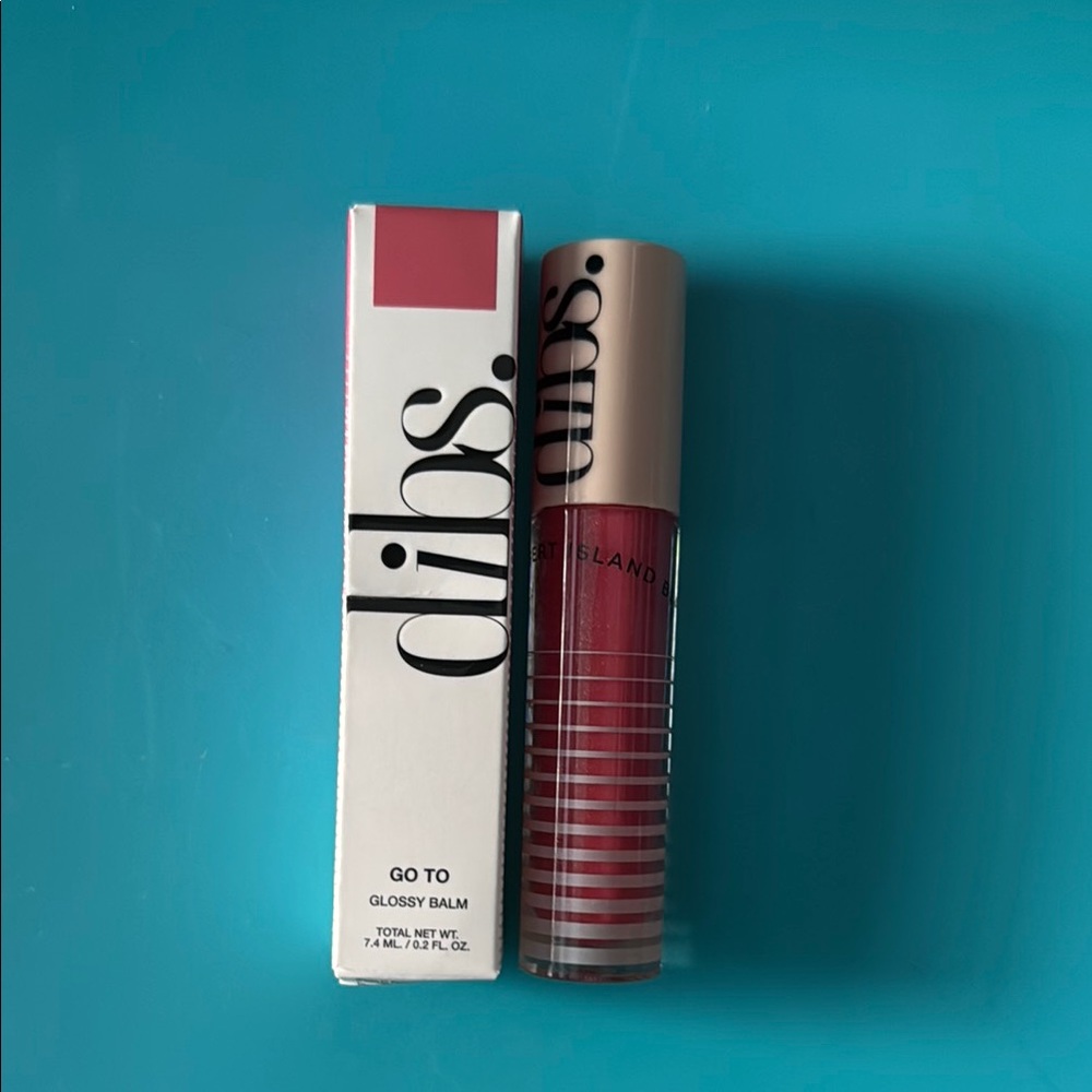 Dibs Beauty Glossy Balm in Strawberry Glimmer